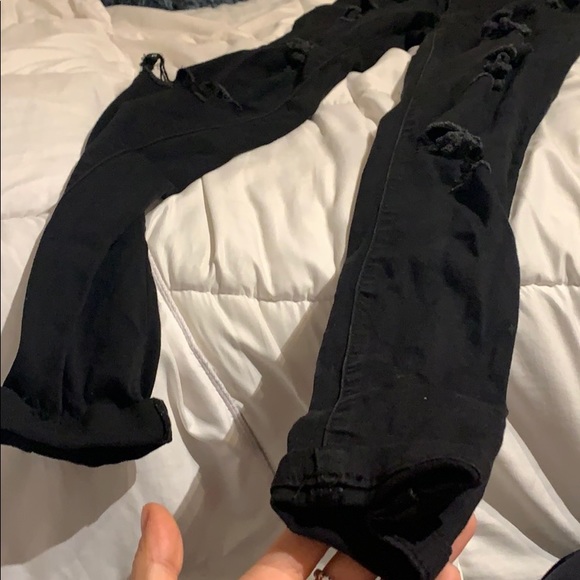 Fashion Nova freeway jeans black (high rise) - Picture 3 of 3